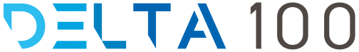 Delta 100 logo Delta 100 logo